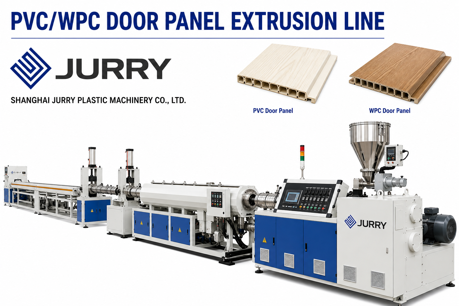 PVC/WPC Door Panel Extrusion Line